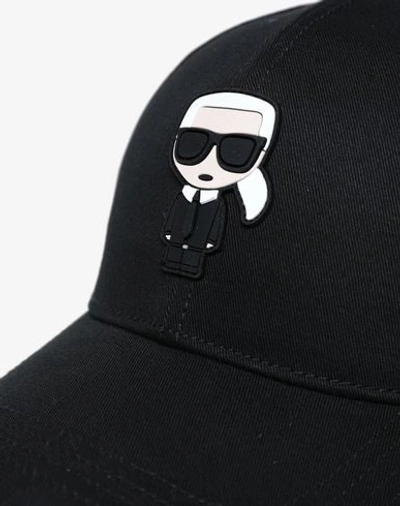 Shop Karl Lagerfeld Hats In Black