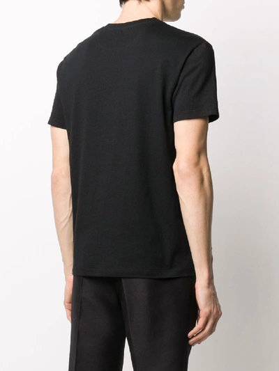 Shop Valentino Vltn Jersey T-shirt In Black