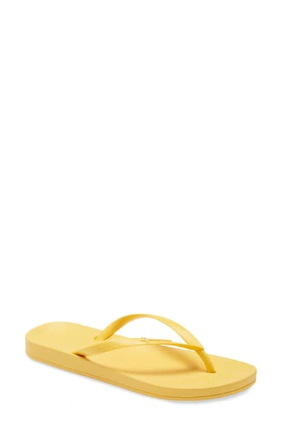Shop Ipanema Ana Colors Flip Flop In Yellow/ Yellow