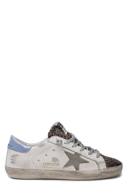 golden goose blue leopard