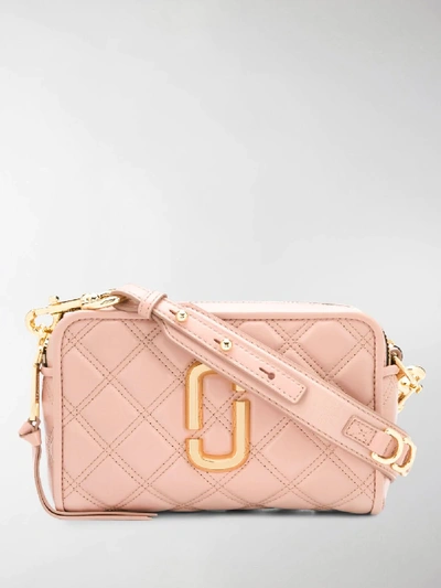 Shop Marc Jacobs The Softshot 21 Crossbody Bag In Pink