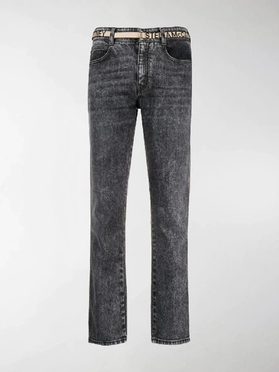 Shop Stella Mccartney Straight-leg Jeans In Grey
