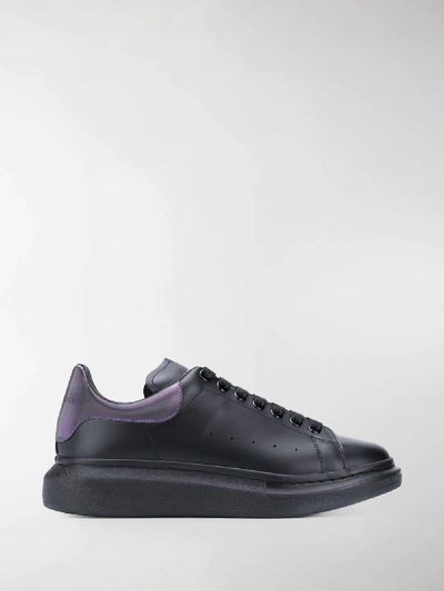 Shop Alexander Mcqueen Chunky Sole Low-top Sneakers In Black