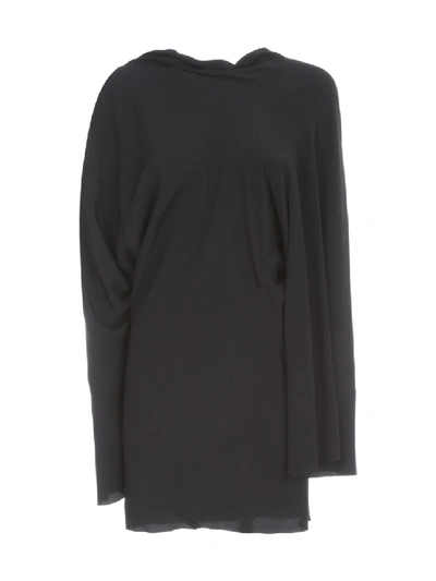 Shop Rick Owens Seb Minidress In Black