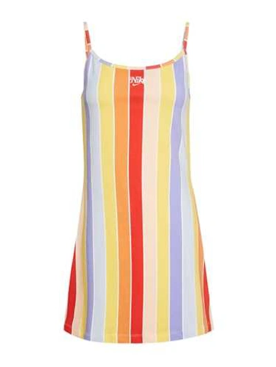 Shop Nike Striped Vintage Print Dress In Multicolor