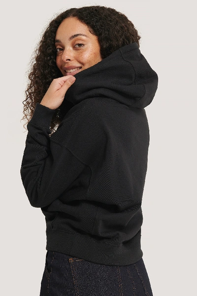 Shop Champion Hooded Sweatshirt Black In Black Beauty