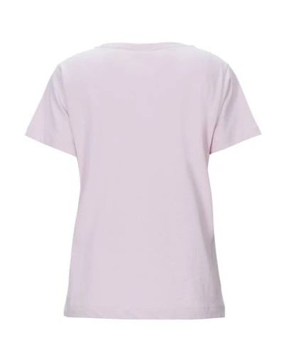 Shop Champion Woman T-shirt Light Pink Size Xs Cotton
