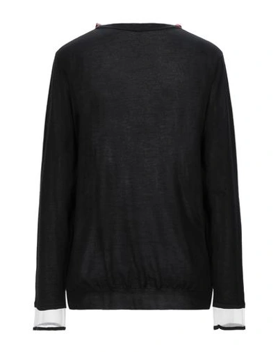 Shop Fendi Cashmere Blend In Black
