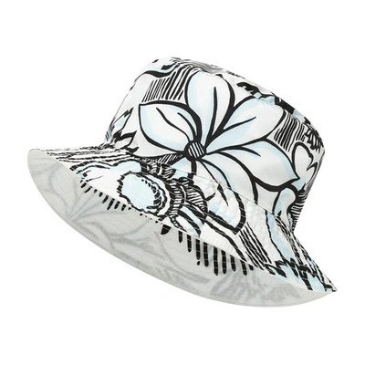 Shop Fendi Hat In Blanc