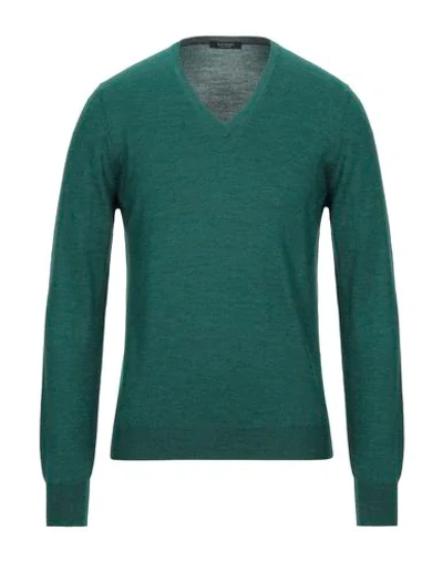 Shop Gran Sasso Sweater In Emerald Green