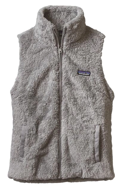Shop Patagonia Los Gatos Fleece Vest In Drifter Grey