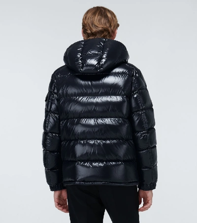 Shop Moncler Maya Padded Jacket In Black