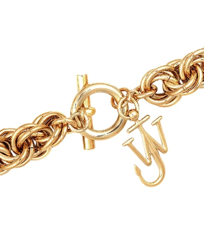 Shop Jw Anderson Gold-plated Chain Choker