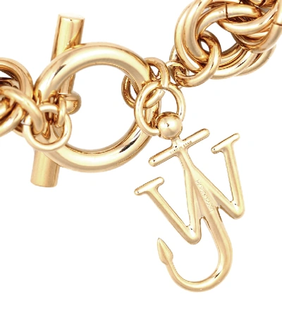 Shop Jw Anderson Gold-plated Chain Choker