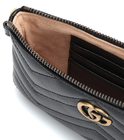GG Marmont S号皮革腕式钱包