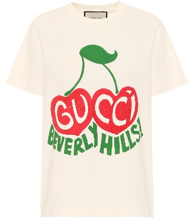 Shop Gucci Organic Cotton T-shirt In White