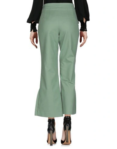 Shop L'autre Chose L' Autre Chose Woman Pants Green Size 8 Cotton, Elastane