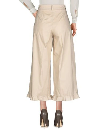 Shop L'autre Chose Pants In Beige