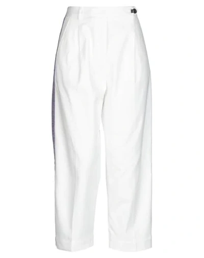 Shop Myths Casual Pants In White