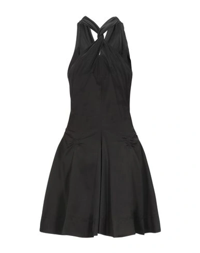 Shop Carven Short Dresses In Black