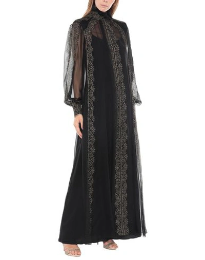 Shop Alberta Ferretti Long Dresses In Black