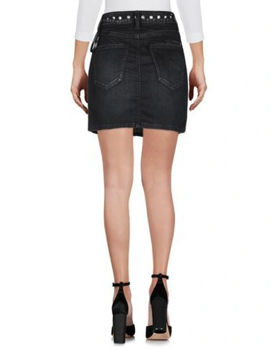 Shop Current Elliott Denim Skirts In Black