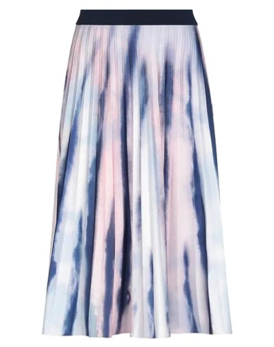 Shop Ssheena 3/4 Length Skirts In Lilac