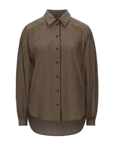 Shop Ottod'ame Shirts In Military Green