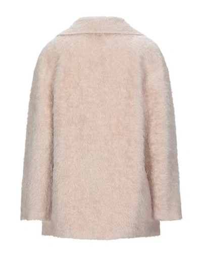 Shop Antonelli Coat In Light Pink