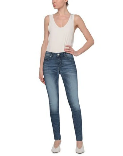 Armani Exchange Denim Pants In Blue