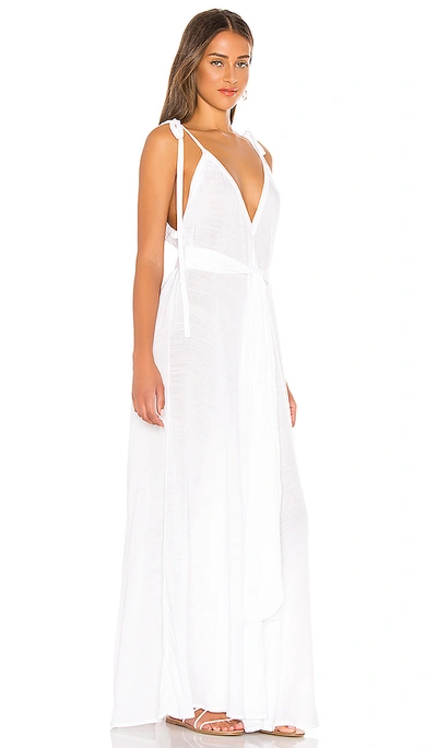 Shop Indah Vivian Maxi Dress In White