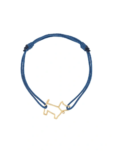 Shop Aliita Perrito Brillante Bracelet In Blue