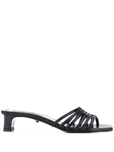 DOROTHEE SCHUMACHER SEDUCTION 45MM STRAPPY SANDALS 