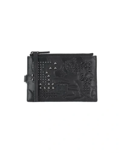 Shop Mcm Coin Purses In Black