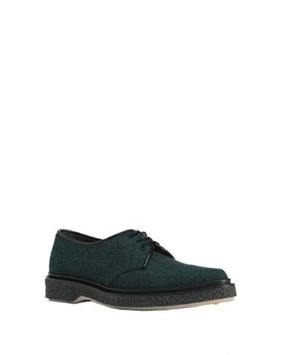 Shop Adieu Lace-up Shoes In Dark Green