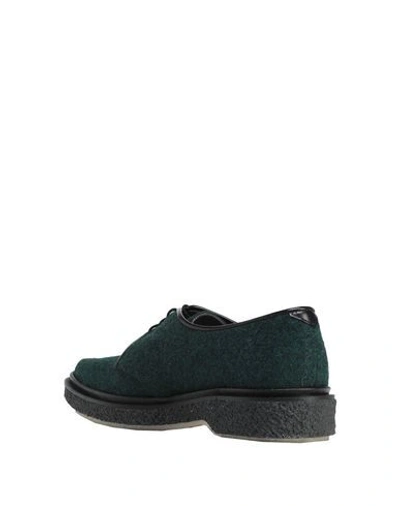 Shop Adieu Lace-up Shoes In Dark Green