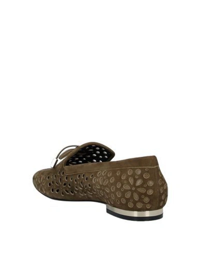 Roger Vivier Loafers In Green