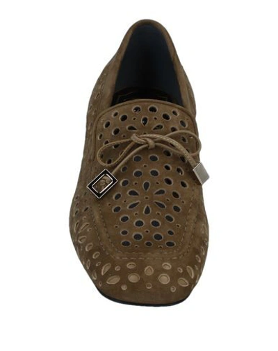 Roger Vivier Loafers In Green