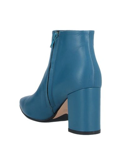 Shop Anna F. Ankle Boots In Deep Jade