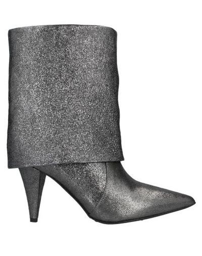 Shop Atos Lombardini Ankle Boots In Lead