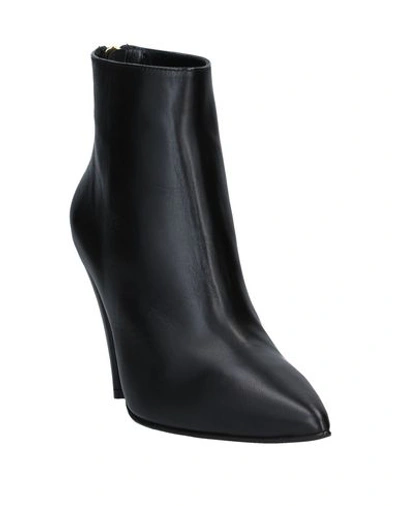 Shop Atos Lombardini Ankle Boots In Black