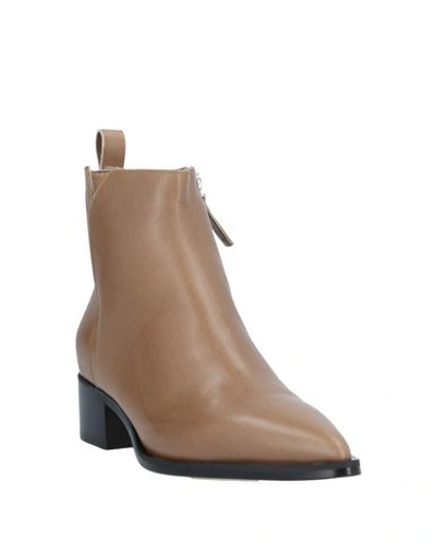 Shop Pomme D'or Ankle Boots In Sand