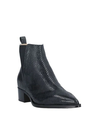 Shop Pomme D'or Ankle Boots In Black