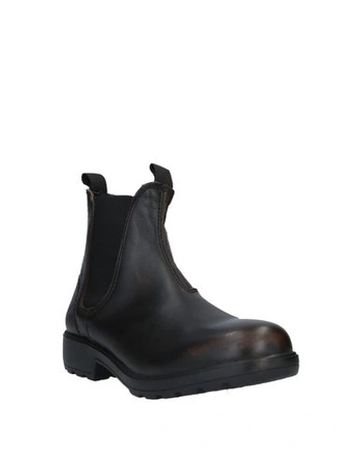 Docksteps Ankle Boots In Black