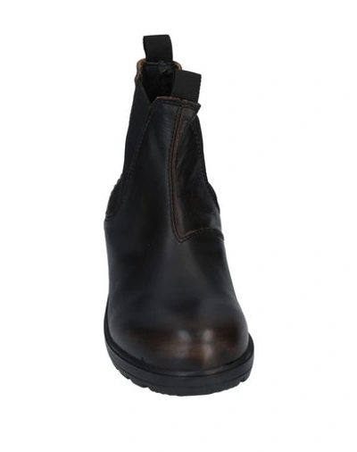 Shop Docksteps Woman Ankle Boots Black Size 7 Soft Leather, Elastic Fibres