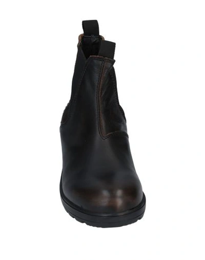 Docksteps Ankle Boots In Black
