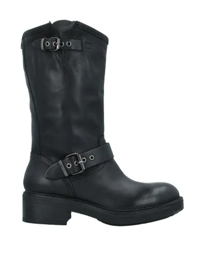 Shop Cult Woman Ankle Boots Black Size 5 Soft Leather
