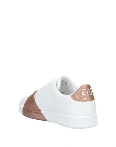 Shop Ea7 Sneakers In White