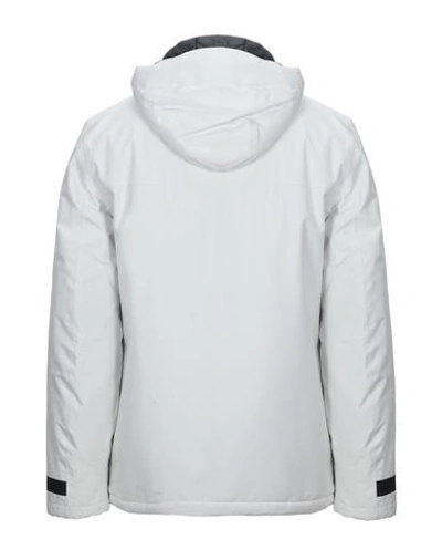 Shop Geox Man Jacket White Size 48 Polyester