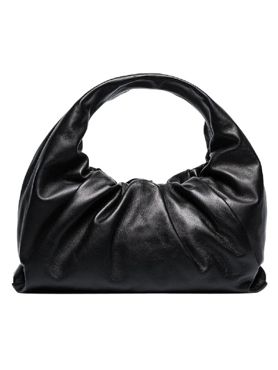 Shop Bottega Veneta Black Shoulder Pouch Bag